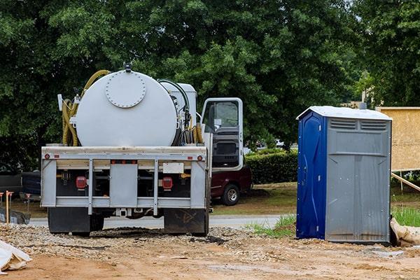 employees at Long Beach Porta Potty Rental