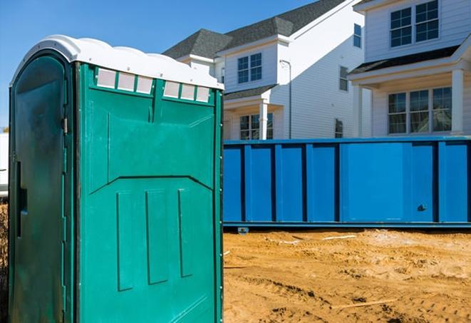 the ultimate convenience on a busy job site - porta potties